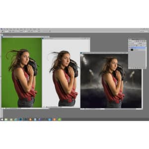 Green Screen Extraction Action for Photoshop Fast Easy Quick Precise Background Removal