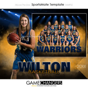 Sports team Poster Banner Creative Digital Background Photoshop Template Ideas Photographers memorymate