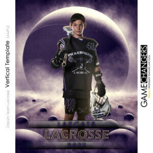 Lacrosse Sports Team Poster Banner Creative Dream Fog Vertical Digital Background Photoshop Template Ideas Photographers