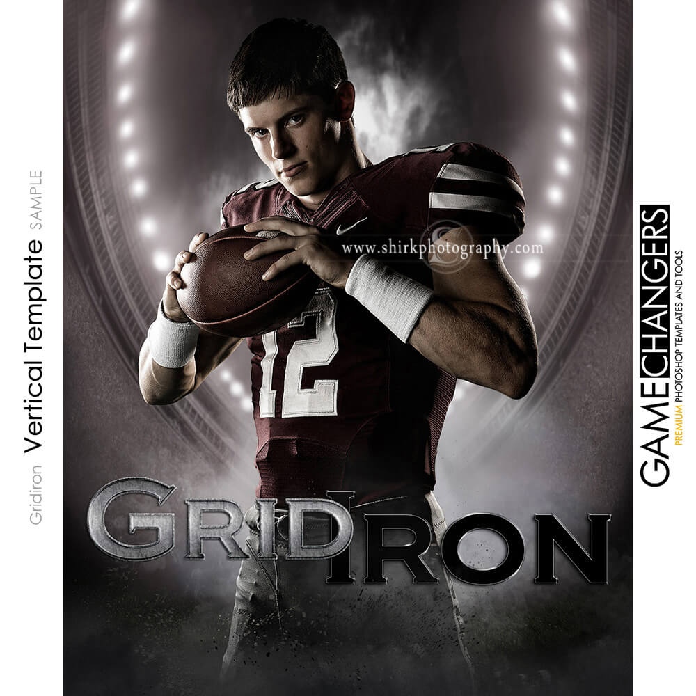 Football Digital Backdrop LIGHTNING FOOTBALL CREATOR Pack 