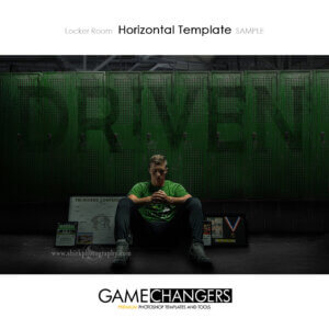 Wrestling Sports Senior Portrait Creative Locker Room Lockers Inspirational Digital Background Photoshop Template Composite Ideas Photographers