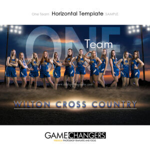 Track Cross Country Photoshop Template Sports Team Poster Banner Horizontal Creative Field Lights Summer Digital Background Ideas Photographers