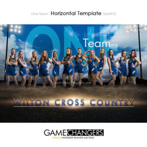 Track Cross Country Photoshop Template Sports Team Poster Banner Horizontal Creative Field Lights Summer Digital Background Ideas Photographers
