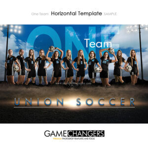 Soccer Photoshop Template Sports Team Poster Banner Horizontal Creative Field Lights Summer Digital Background Ideas Photographers