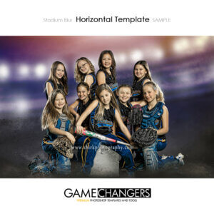 a softball stadium with lights Sports team Poster Banner Creative Digital Background Photoshop Template Ideas Photographers