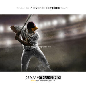 a baseball stadium with lights Sports Individual Poster Banner Creative Digital Background Photoshop Template Ideas Photographers