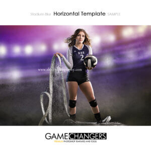 a volleyball stadium with lights Sports Individual Poster Banner Creative Digital Background Photoshop Template Ideas Photographers