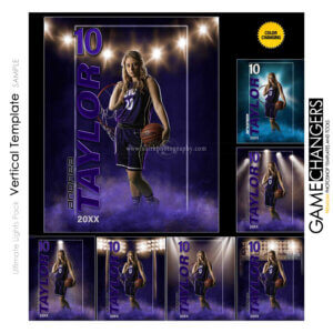 Ultimate Lights Pack Photoshop Template for Photographers