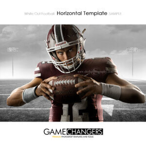 football player background poster for photoshop