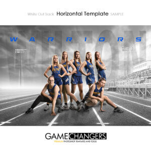 track team photoshop digital background white out