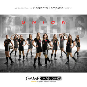 soccer team poster photoshop template