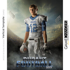 football individual all out all game all season Poster Banner Creative Digital Background Photoshop Template Ideas Photographers