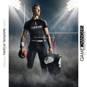 Football Photoshop Template Sports Team Poster Banner Creative Field Goals Digital Background Ideas Photographers
