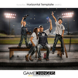 Baseball Photoshop Template Sports Team Poster Banner Creative Digital Background Ideas Photographers