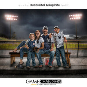 Baseball Photoshop Template Sports Team Poster Banner Creative Digital Background Ideas Photographers