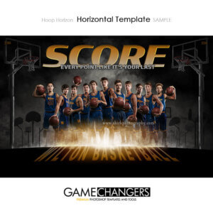 Basketball hoops Sports Team Poster Banner Creative Digital Background Photoshop Template Ideas Photographer