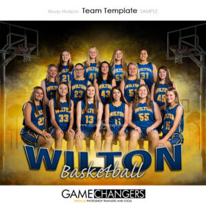Basketball hoops Sports Team Poster Banner Creative Digital Background Photoshop Template Ideas Photographers