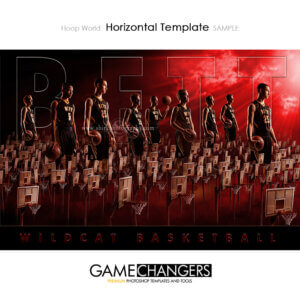 Basketball Photoshop Template Sports Team Poster Banner Creative Hoop World Digital Background Ideas Photographers