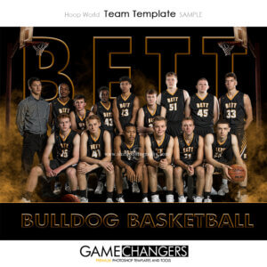 Basketball Photoshop Template Sports Team Poster Banner Creative Hoop World Digital Background Ideas Photographers