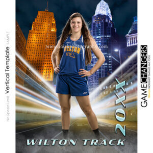 Track Individual : No Speed Limit Photoshop Template Individual for Photographers with City Lights
