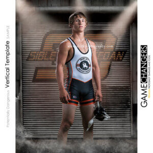 wrestling; fight; ufc; octagon; warehouse; photoshop; template; sports; team; poster; banner; creative; background; athlete; individual