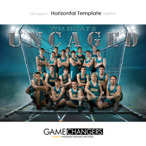 track uncaged team Photoshop Template Sports Poster Banner Creative Lights Digital Background Ideas Photographers
