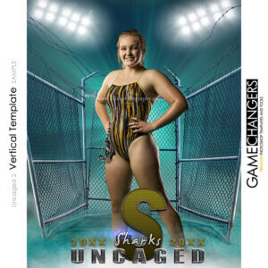 swimming uncaged individual Photoshop Template Sports Team Poster Banner Creative Digital Background Ideas Photographers