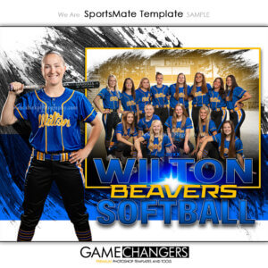 We Are SportsMate Photoshop Template Digital Background Game Changers Shirk Photography