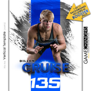 We Are Wrestling - Individual Photoshop Template Digital Background Game Changers Shirk Photography