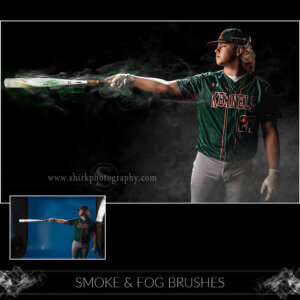 smoke and fog photoshop brushes baseball batter game changers by shirk photography