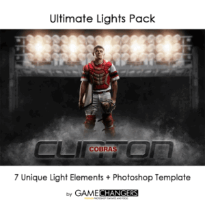 Ultimate Lights Pack Photoshop Template for Photographers