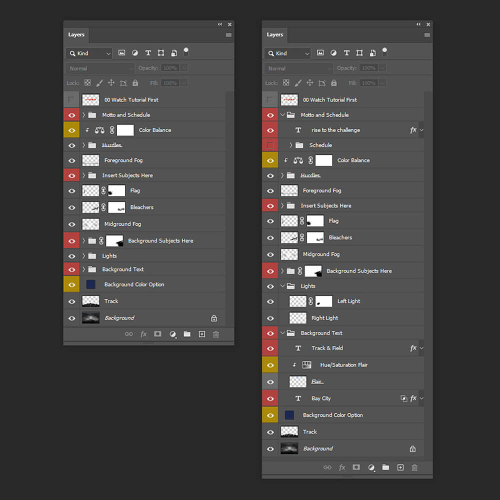 Rise To The Challenge Track & Field Photoshop Templates + Tutorials ⋆ ...