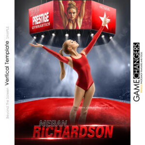 Beyond The Screen Basketball Vertical Photoshop Template Digital Background Sports Team Game Changers Shirk Photography