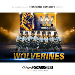 Beyond The Screen Basketball Horizontal Photoshop Template Digital Background Sports Team Game Changers Shirk Photography