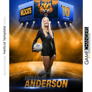 Beyond The Screen Basketball Vertical Photoshop Template Digital Background Sports Team Game Changers Shirk Photography