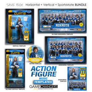 Action Figure Music Marching Band Photoshop Template Digital Background Sports Team Game Changers Shirk Photography