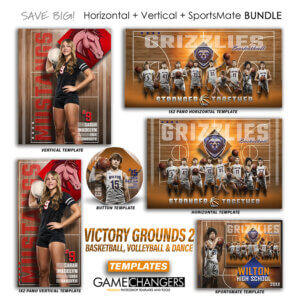 Alternative view of Victory Grounds 2 Basketball Volleyball Dance Templates + Tutorials